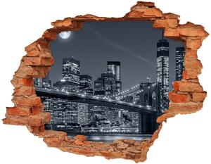 Fototapeta díra na zeď Manhattan New York nd-c-117559535