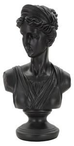 Mauro Ferretti Socha hlavy SCULTURA ROMAN WOMAN BLACK 22X16X41 cm