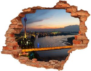 Fototapeta díra na zeď Dusseldorf Německo nd-c-119261397
