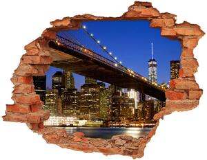 Fototapeta díra na zeď Manhattan New York nd-c-118915288