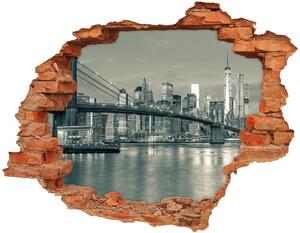Fototapeta díra na zeď Manhattan New York nd-c-119217703