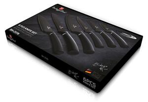 BERLINGERHAUS Sada nožů s nepřilnavým povrchem 6 ks Carbon PRO Line BH-2576