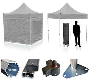 Nůžkový párty stan RedX® PROFI 3x3 m (Kvalitní profesionální párty stan 3x3 m - dostupný v 16 barvách a možností vlastního potisku)