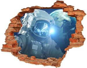 Foto fotografie díra na zeď Kosmonaut nd-c-119486101