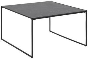 KONFERENČNÍ STOLEK, černá, kov, kompozitní dřevo, 80/80/48 cm Hom`in - Konferenční stolky