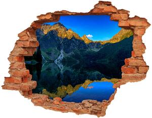 Díra 3D ve zdi nálepka Cihla Tatry nd-c-123055538