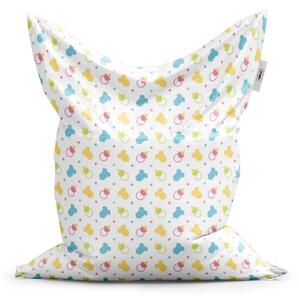 Sablio Sedací vak Classic Dudlíky a body - 150x100 cm