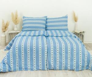 Stanex povlečení bavlna Barunka modrá (LS228) 140x200+70x90 cm