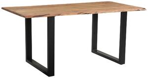 JÍDELNÍ STŮL, akácie, černá, barvy akácie, 160/85/76 cm Linea Natura