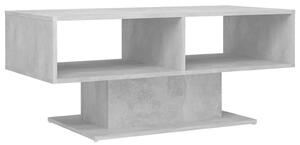 Konferenční stolek betonově šedý 103,5x50x44,5 cm dřevotříska