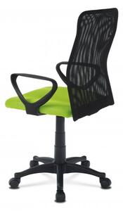 Kancelářská židle, látka MESH šedá / černá, plyn.píst Růžová