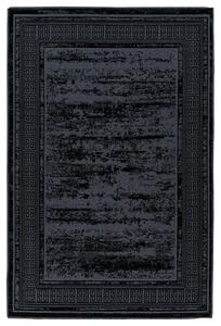 KOBEREC TKANÝ NA PLOCHO, 120/170 cm, černá XXXL - Online Only koberce & rohožky, Online Only