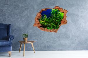 Díra 3D ve zdi nálepka Ryby v akváriu nd-c-134899248