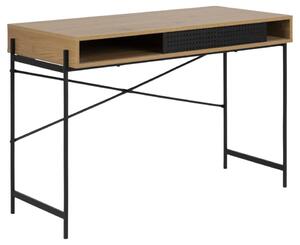 Kancelářský stůl Angus − přírodní 75 × 110 × 50 cm ACTONA