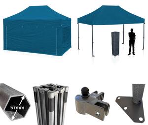 Nůžkový párty stan RedX® PROFI EXTREME COMPOSITE 3x4,5 m (Plně profesionální párty stan 3x4,5 m ve verzi s pevnou kompozitovou konstrukcí - dostupný)