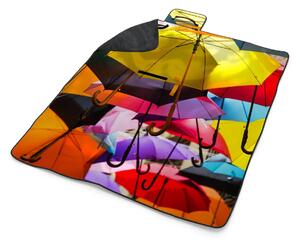Sablio Plážová deka Deštníky: 200x140 cm