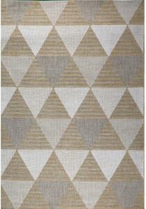 J-Line Kusový koberec FLAT 21132 stříbrnozlatý BARVA: Zlatá, ROZMĚR: 80x150 cm