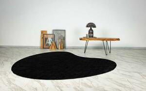 Lalee Kusový koberec Comfy Lake 800 Black Rozměr koberce: 160 x 230 cm