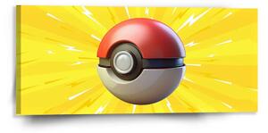 Sablio Obraz Pokemon ball Exploze - 110x50 cm