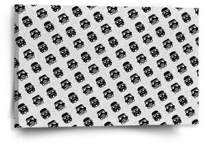 Sablio Obraz Star Wars Stormtrooper Pattern šikmý - 60x40 cm
