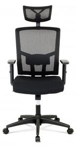 Autronic Kancelářská židle, černá KA-B1012 BK