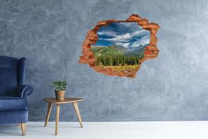 Díra 3D ve zdi nálepka Podzim v Tatrách nd-c-183021390
