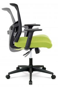 Autronic Kancelářská židle zelená + černá KA-B1012 GRN