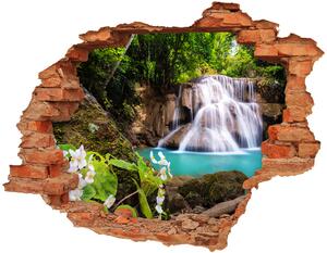 Díra 3D ve zdi nálepka Vodopát Thajsko nd-c-189923787