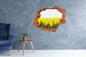 Samolepící nálepka fototapeta Žluté tulipány nd-c-2665979