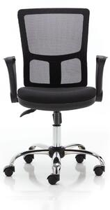Černá kancelářská židle Rapido Pietro Polo