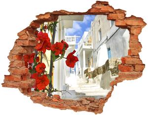 Fototapeta díra na zeď 3D Mykonos Řecko nd-c-2987309