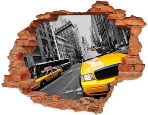 Foto fotografie díra na zeď Taxi New York nd-c-41983916
