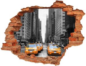 Foto fotografie díra na zeď Taxi New York nd-c-44846834