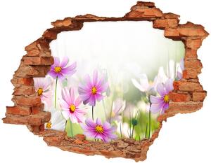 Samolepící díra na stěnu Květiny na louce nd-c-49015861