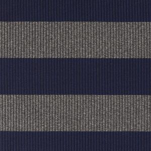 Koberec Big Stripe in/out: Šedo-modrá 80x140 cm