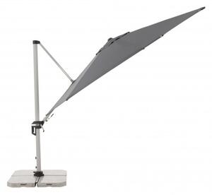 Doppler ACTIVE 370 cm - výkyvný zahradní slunečník s boční tyčí : Desén látky - 840