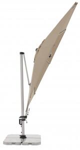 Doppler ACTIVE 370 cm - výkyvný zahradní slunečník s boční tyčí : Desén látky - 846