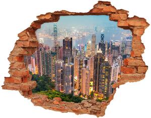 Fototapeta díra na zeď 3D nálepka Hongkong nd-c-52987646