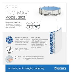 Bestway Steel Pro Max 3,05 x 0,76 m + Kartušová filtrace