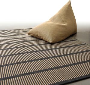 Koberec Cut Stripe: Béžovo-černá 80x140 cm