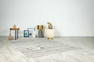 Lalee Kusový koberec Trendy 406 Silver Rozměr koberce: 80 x 150 cm