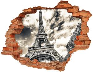 Fototapeta díra na zeď 3D Eiffelova věž Paříž nd-c-57669652