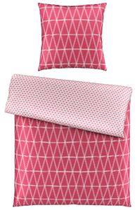 OBOUSTRANNÉ POVLEČENÍ, satén, pink, 135/200 cm Novel - Online Only povlečení, Online Only