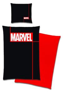POVLEČENÍ PRO MLÁDEŽ, renforcé, červená, černá, bílá, 155/220 cm Marvel - Online Only povlečení, Online Only