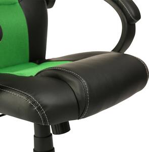 Tresko Herní židle Racing Black - Green