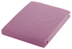ELASTICKÉ PROSTĚRADLO, žerzej, tmavě růžová, 100/200 cm Bio:Vio - Prostěradla, Online Only