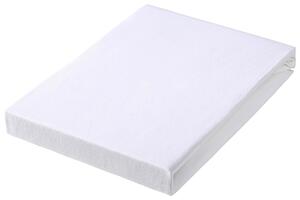 ELASTICKÉ PROSTĚRADLO, žerzej, bílá, 180-200/200-220 cm Novel - Prostěradla, Online Only