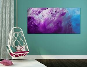 Obraz kouzelná fialová abstrakce - 100x50 cm