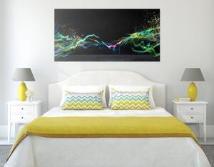 Obraz moderní barevná abstrakce - 100x50 cm