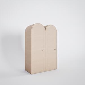 Komoda dvířka KLEO 450 - soft perlová/krémová